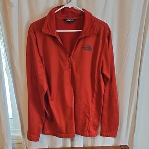 The North Face Orange Fleece Pullover